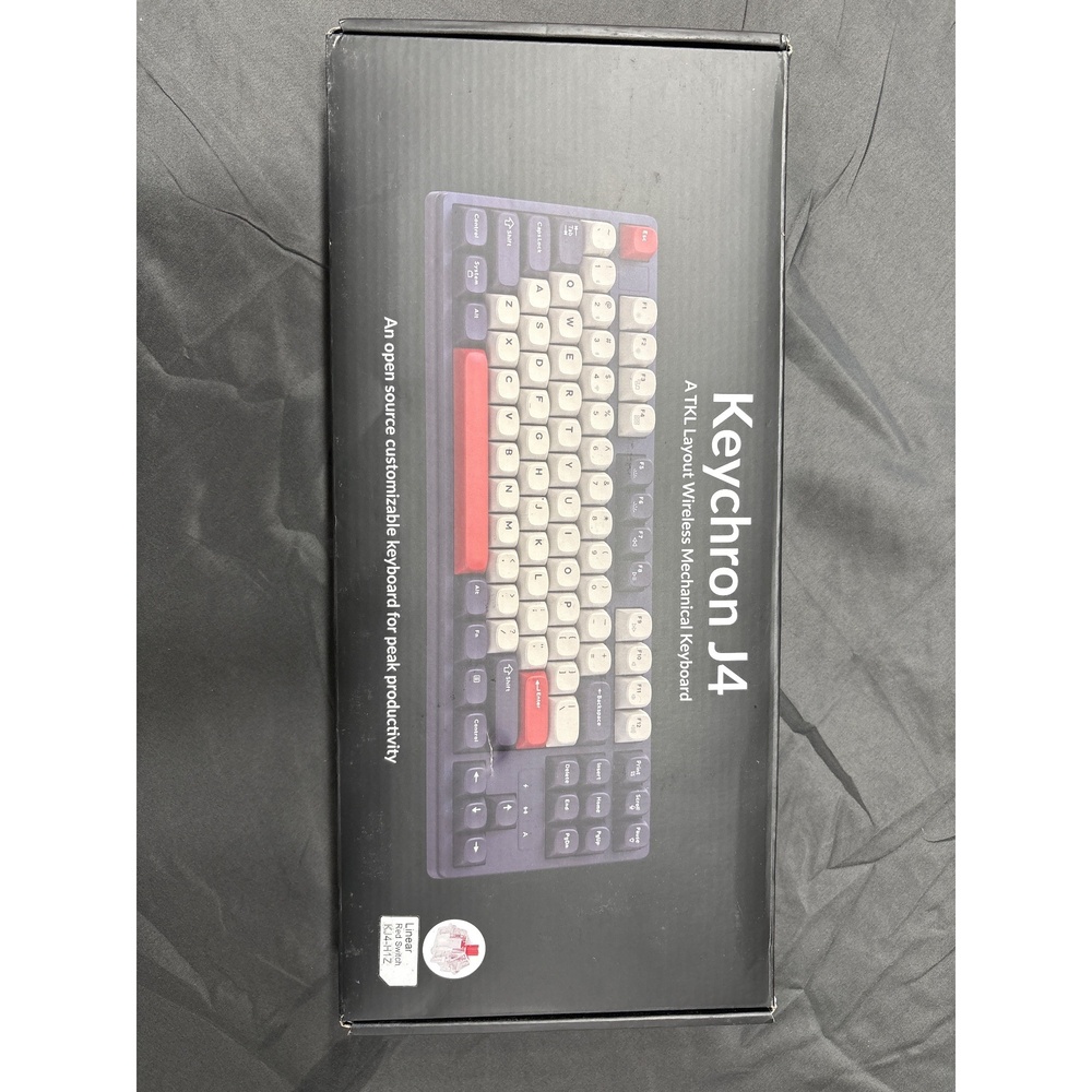 Keychron J4 TKL Wireless Mechanical Keyboard with Linear Red